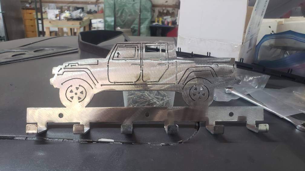 Jeep gladiator key holder - Martin Metalworks