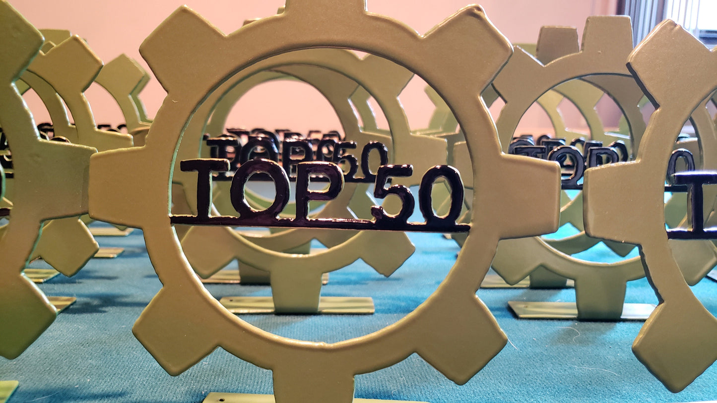 Car show Top 50 Trophies QTY 50