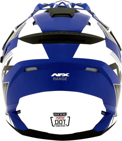 AFX FX-41 Helmet - Range - Matte Blue - Large 0140-0073