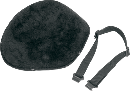 SADDLEMEN Pad - Seat - Breathable Fleece - Extra Large - Black 201J