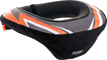 ALPINESTARS Youth Sequence Neck Roll - Black/Anthracite/Orange - S/M 6741018-148-SM