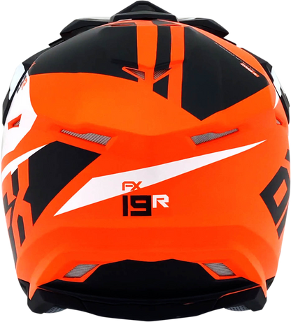 AFX FX-19R Helmet - Racing - Matte Orange - XL 0110-7086
