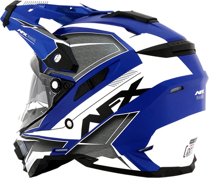 AFX FX-41 Helmet - Range - Matte Blue - XL 0140-0074
