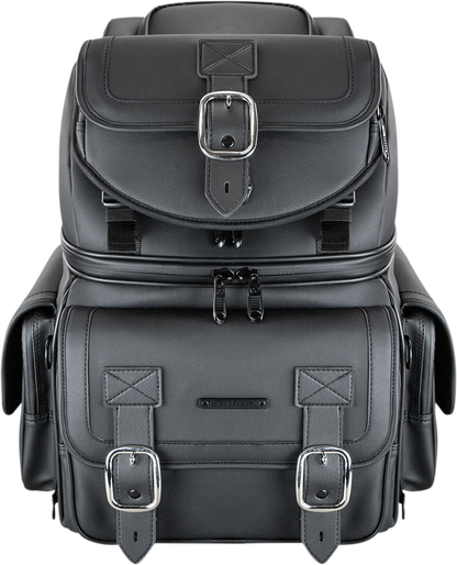 SADDLEMEN BR3400D Sissy Bar Bag - Black EX000972
