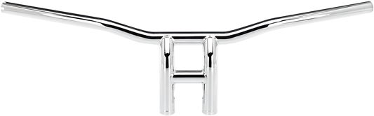 BILTWELL Handlebar - Tyson XL - Pullback - 8" - TBW - Chrome 6258-1055