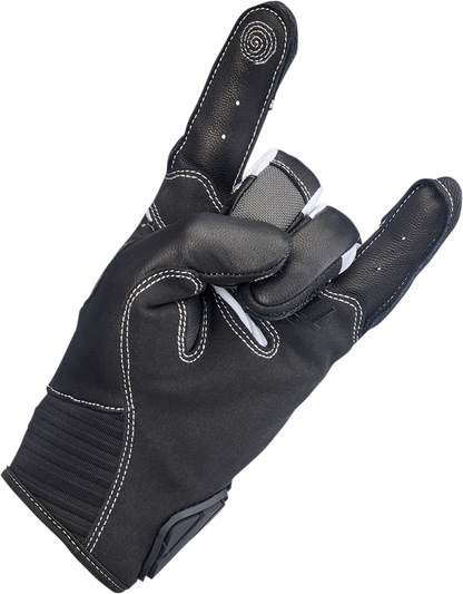 BILTWELL Bridgeport Gloves - Gray - XS 1509-1101-301