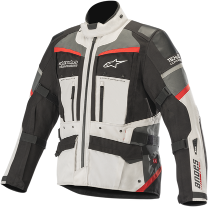 ALPINESTARS Andes Pro Drystar® Jacket - Gray/Black/Red - Small 3207119-9113-S