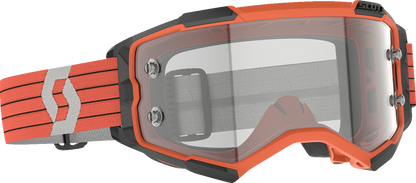 SCOTT Fury Goggle - Orange/Gray - Clear 274514-1011113