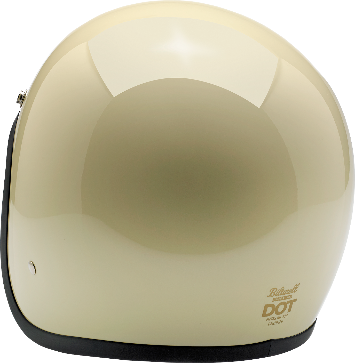 BILTWELL Bonanza Helmet - Gloss Vintage White - Small 1001-102-202