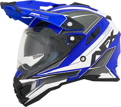 AFX FX-41 Helmet - Range - Matte Blue - Large 0140-0073