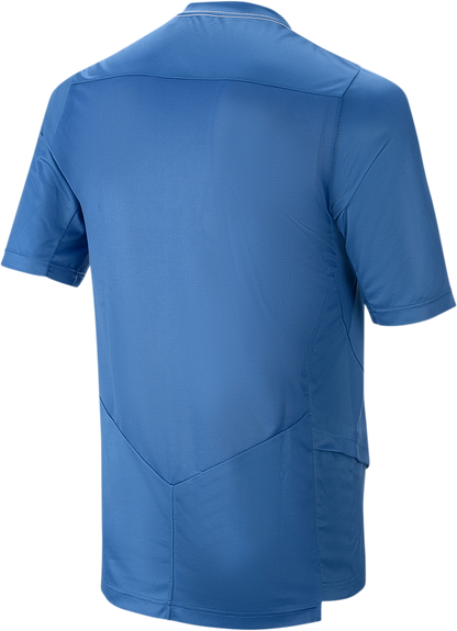 ALPINESTARS Drop 6.0 Jersey - Short-Sleeve - Blue - 2XL 1766320-7310-2X