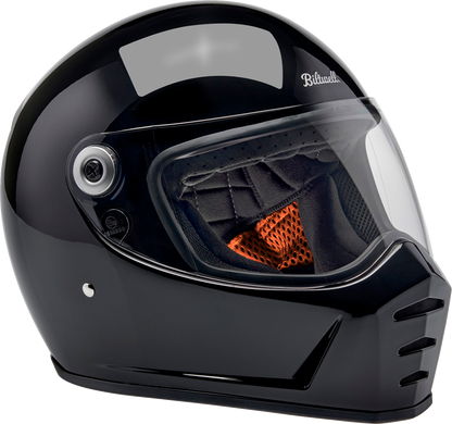 BILTWELL Lane Splitter Helmet - Gloss Black - XS 1004-101-501