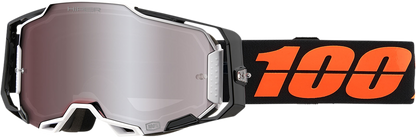 100% Armega Goggles - Blacktail - HiPER Silver Mirror 50003-00002