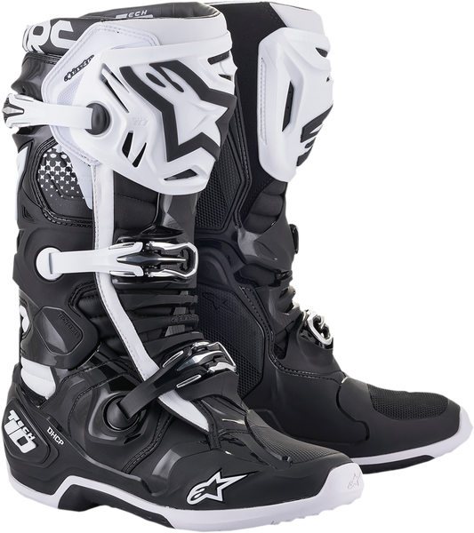 ALPINESTARS Tech 10 Boots - Black/White - US 14 2010020-12-14