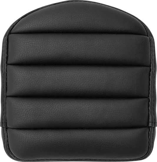 SADDLEMEN Sissy Bar Pad - Tuck-n-Roll - Black 40846