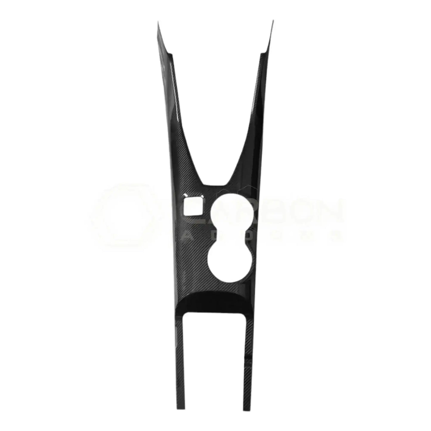 Real Carbon Fiber Center Console Trim Cover for 2024+ Ford Mustang