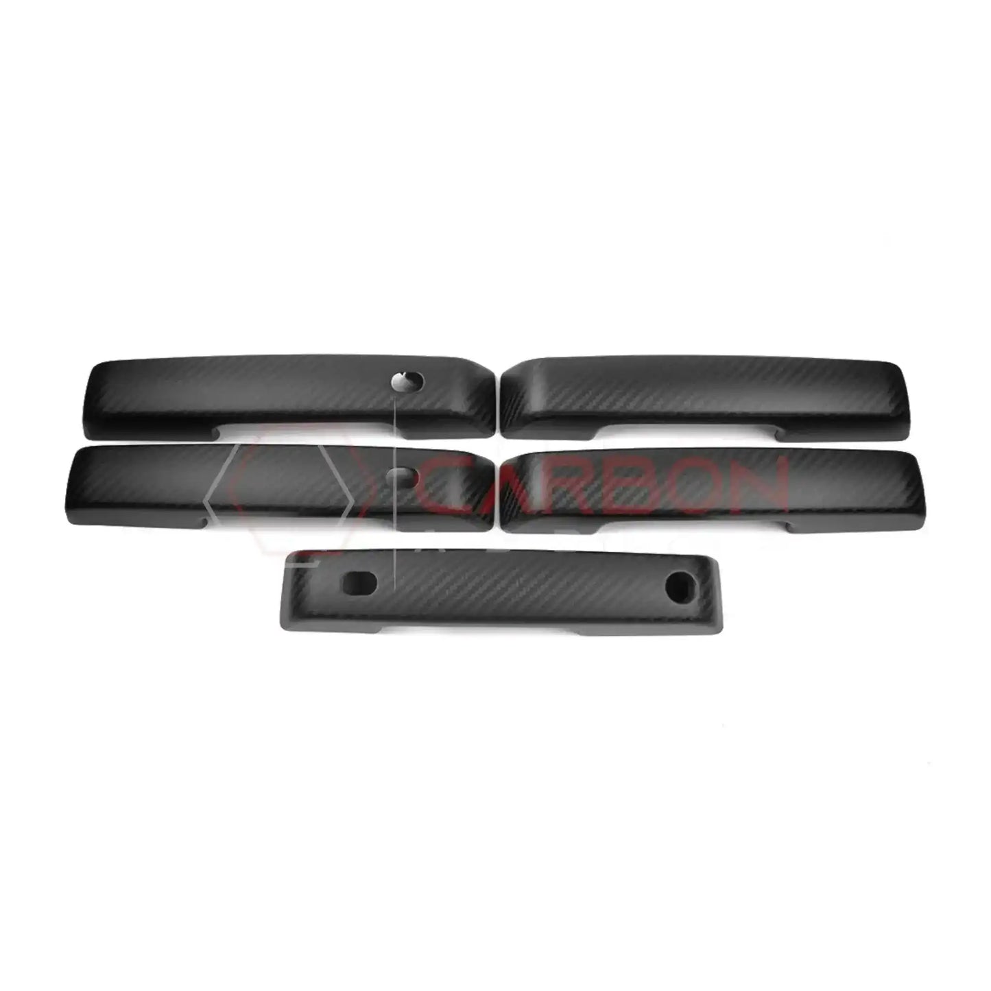 Real Carbon Fiber Exterior Door Handle Covers For 2021+ Ford Bronco