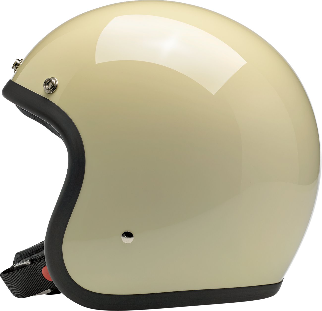 BILTWELL Bonanza Helmet - Gloss Vintage White - Large 1001-102-204