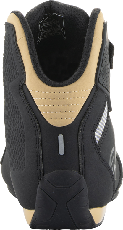 ALPINESTARS Women's Sektor Shoes - Black/Champagne - US 9 2515719-1090-9