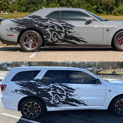 Hellcat Decal Sticker for Challenger, Charger, Durango SRT. #7003