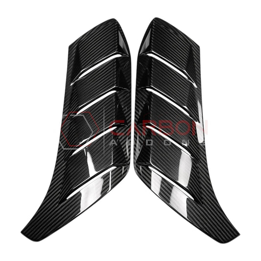2021+ Bronco Raptor Real Carbon Fiber Fender Vent Trim Covers