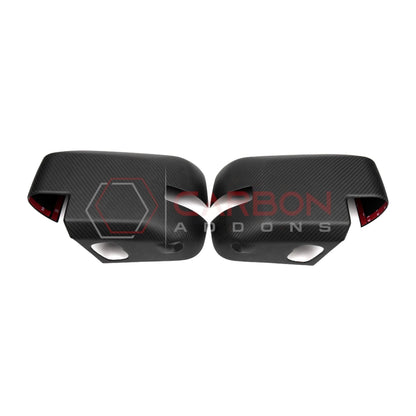 2021+ Bronco Real Carbon Fiber Mirror Cap Cover with Turn Signal