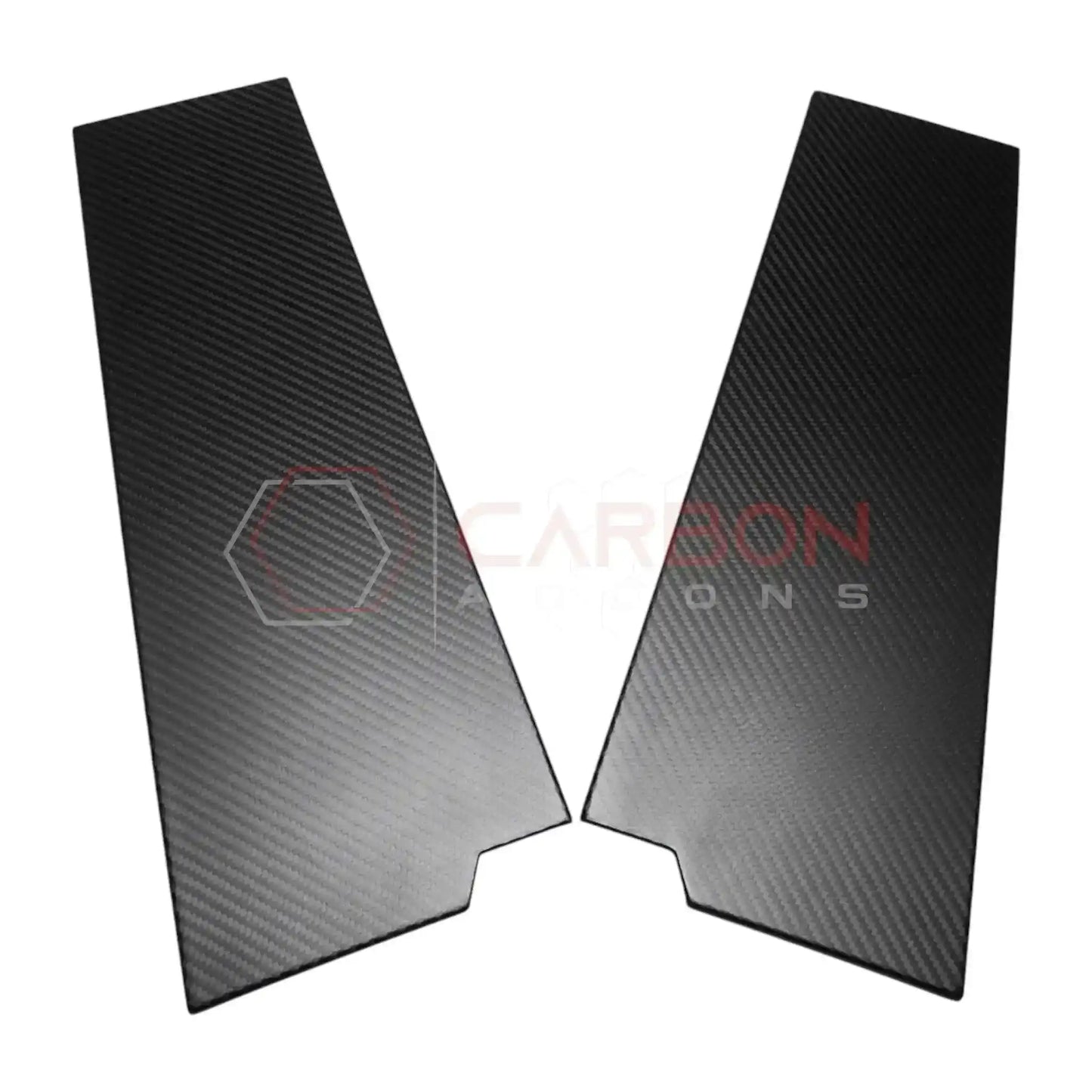 Real Carbon Fiber B-Pillar Trim Covers For 2021+ Bronco