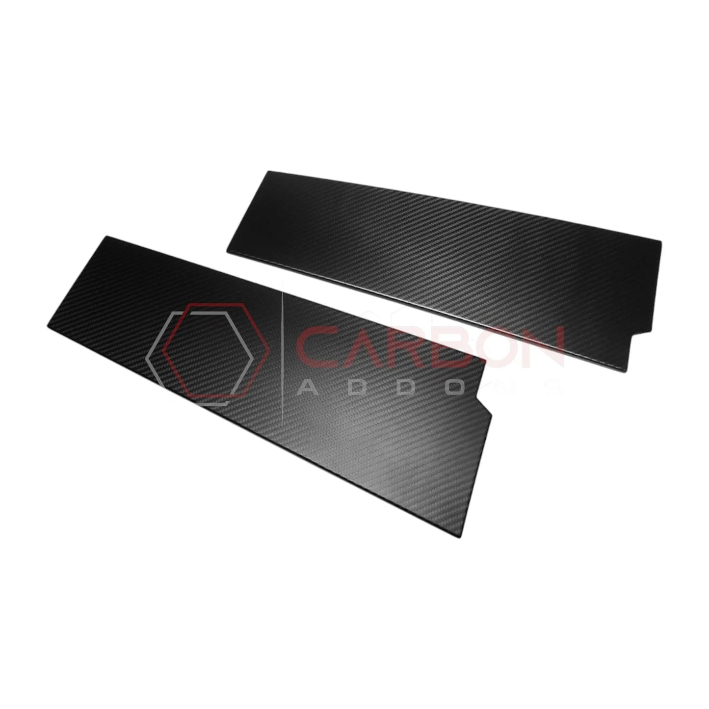 2021+ Bronco Real Carbon Fiber B-Pillar Trim Covers