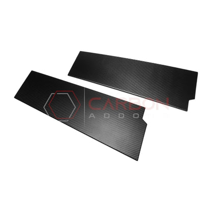 2021+ Bronco Real Carbon Fiber B-Pillar Trim Covers