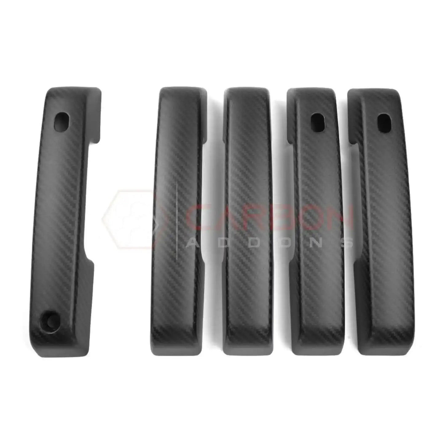 Real Carbon Fiber Exterior Door Handle Covers For 2021+ Ford Bronco