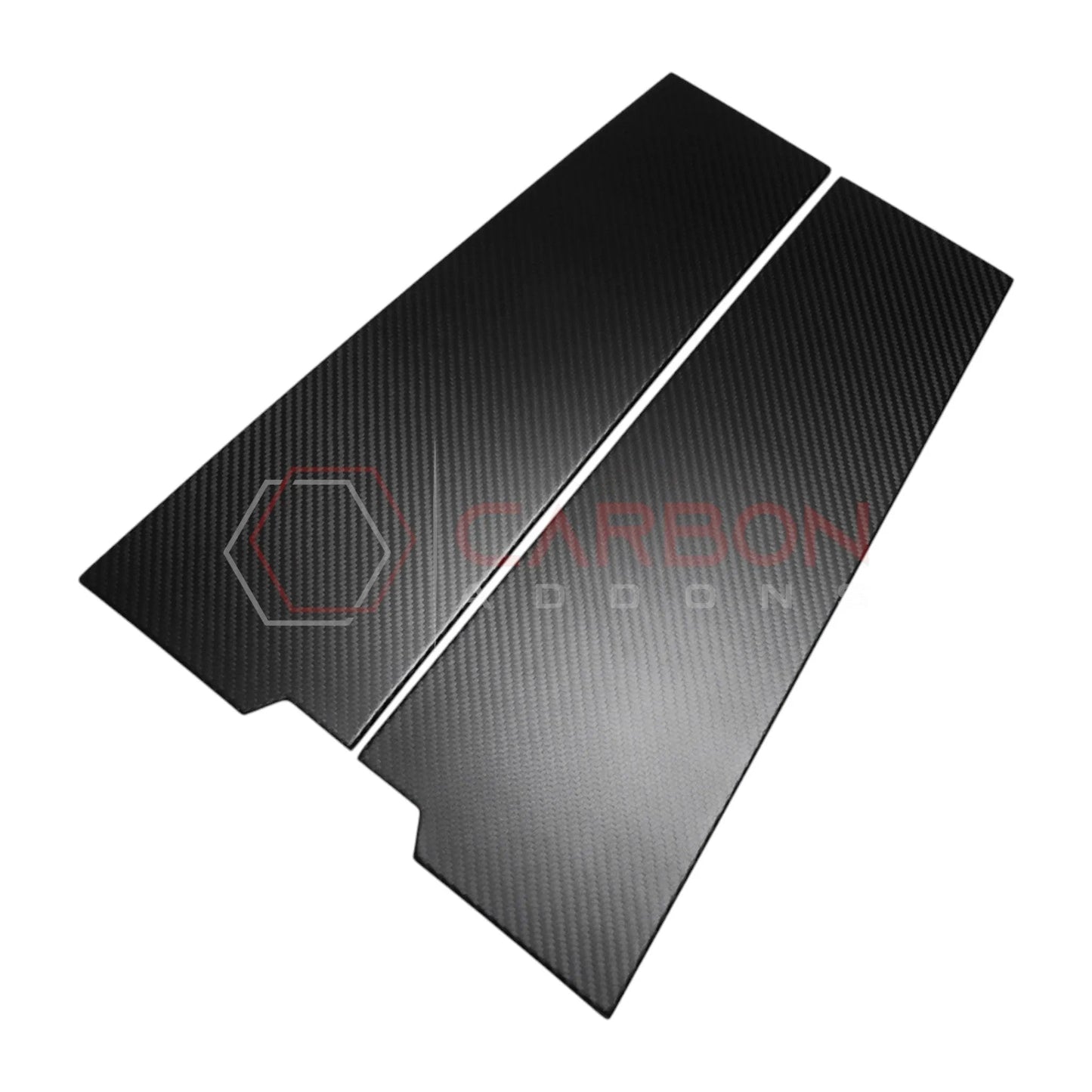 2021+ Bronco Real Carbon Fiber B-Pillar Trim Covers