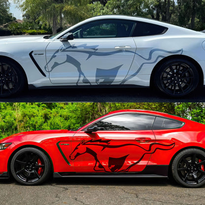 Mustang Horse Graphic Decal for Mustang Car, Mustang Mach-E. #7096-Sup
