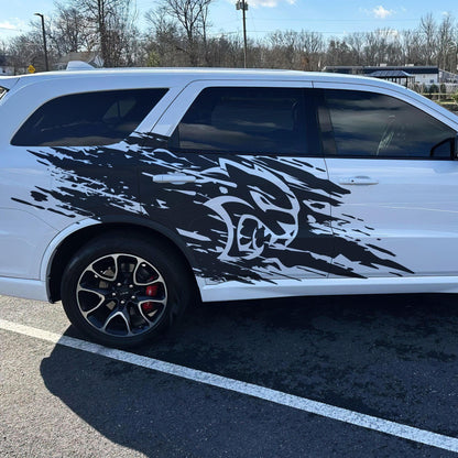 Hellcat Decal Sticker for Challenger, Charger, Durango SRT. #7003-Sup
