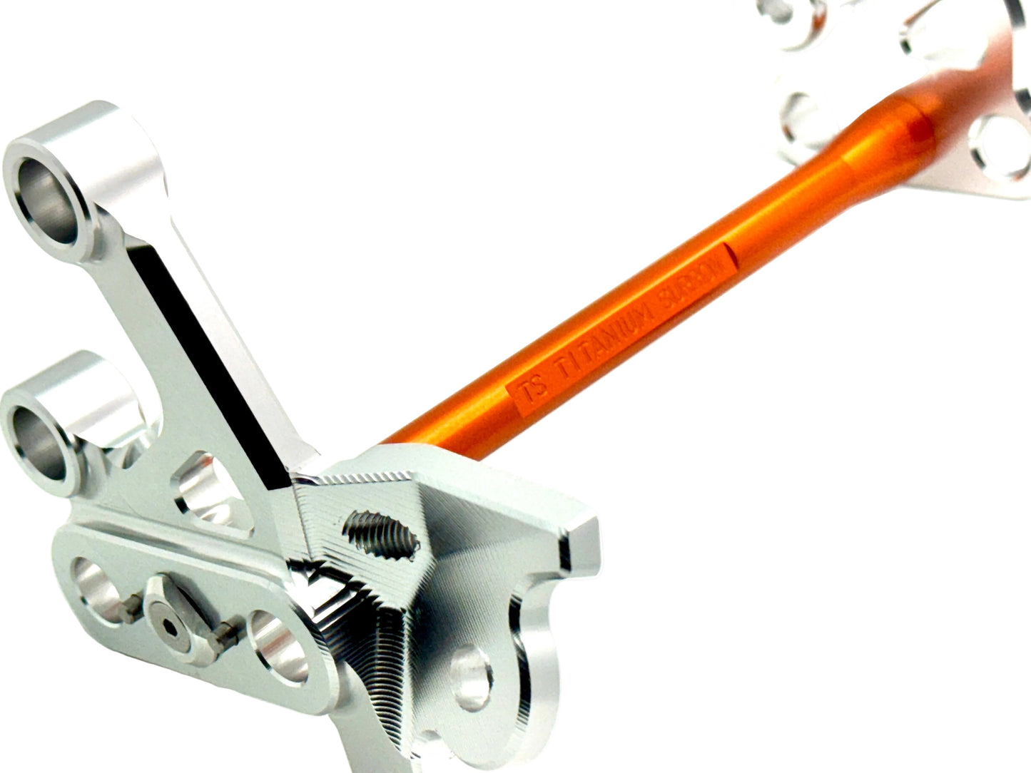 Custom CNC Aluminum Footpeg Bracket Assembly E-Ride Pro