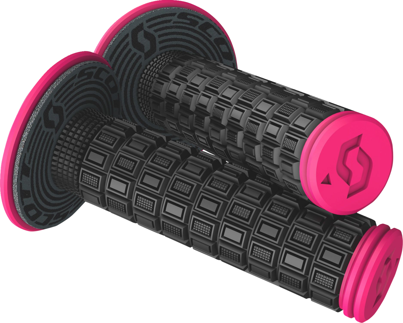SCOTT Grips - Mellow - Black/Pink 269305-1254