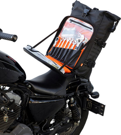BILTWELL EXFIL-80 Motorcycle Bag - Gen 2 - Black 3014-01