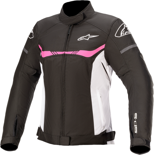 ALPINESTARS Stella T-SPS Jacket - Black/White - Medium 3210120-1239-M