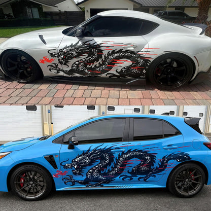 Dragon Graphic Decal Sticker for Car / Truck. Universal Fit. #6997