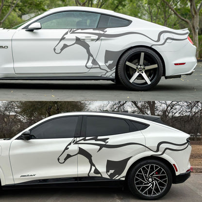 Mustang Horse Graphic Decal for Mustang Car, Mustang Mach-E. #7096-Sup