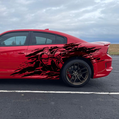 Scat Pack Decal Sticker for Challenger, Charger. #7026-Sup