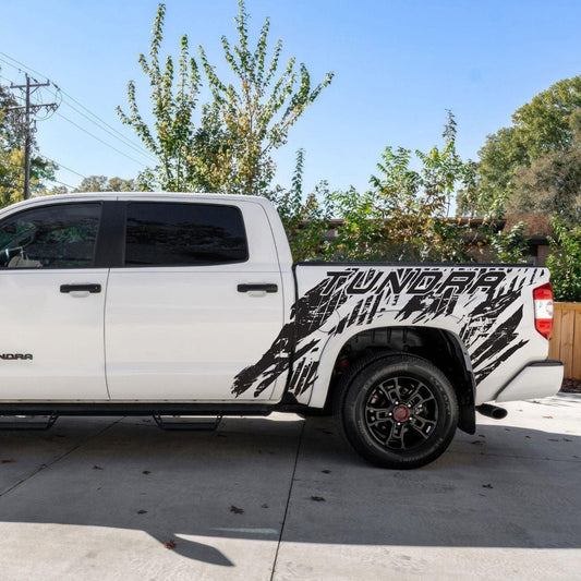 Toyota Tundra Graphic Decal Mud Splash. #6247