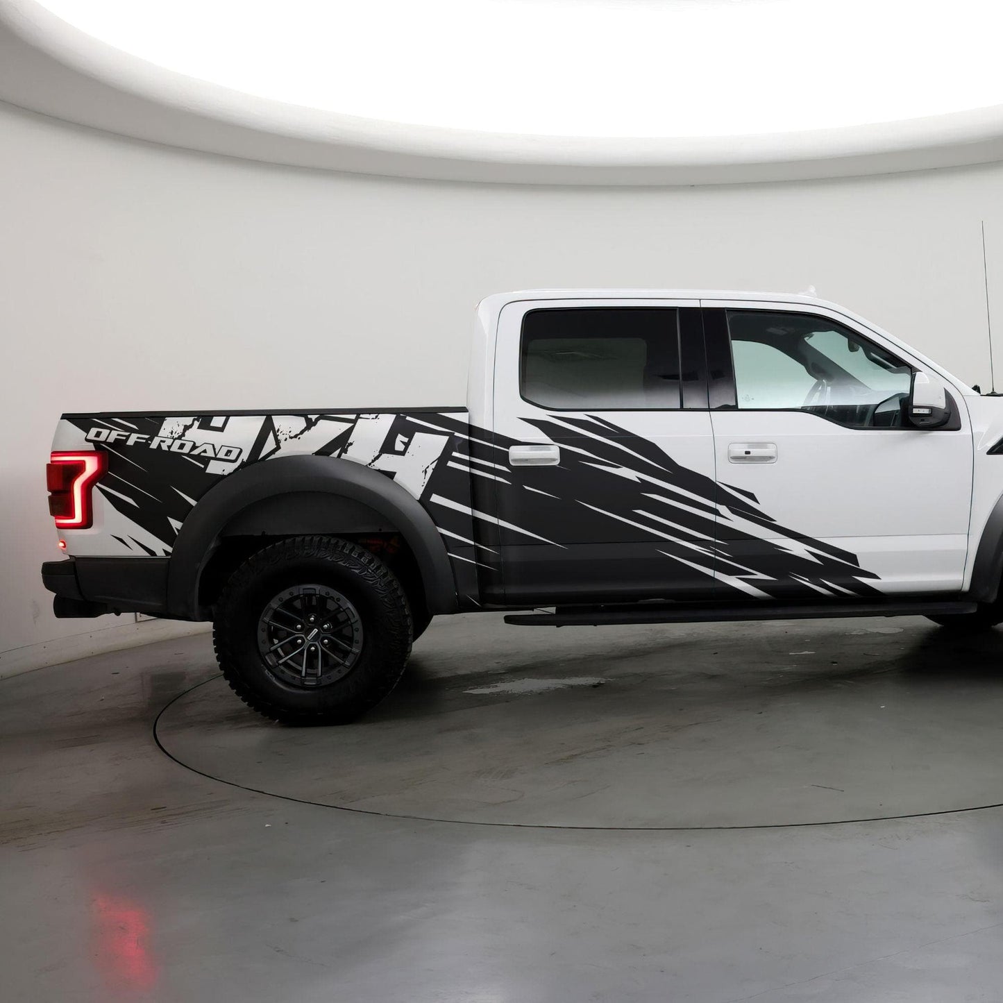 4x4 Off Road Truck Graphic Decal. Mud Splash Sticker. #6972