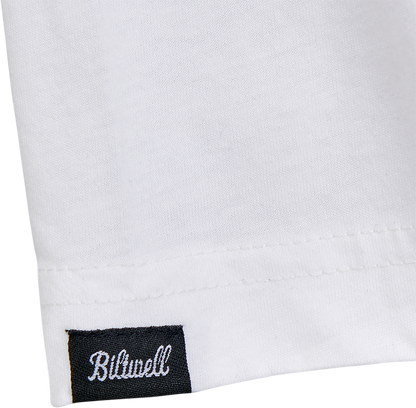 BILTWELL Women's 1985 Raglan T-Shirt - Black/White - Large 8144-060-004