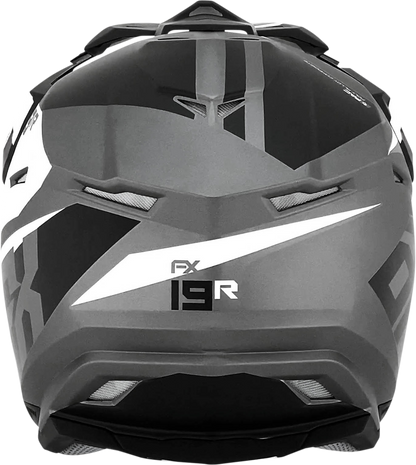 AFX FX-19R Helmet - Racing - Frost Gray - Small 0110-7073