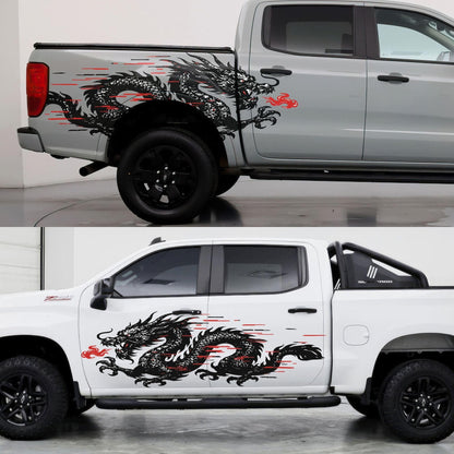 Dragon Graphic Decal Sticker for Car / Truck. Universal Fit. #6997