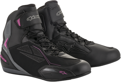 ALPINESTARS Faster-3 Drystar® Shoes - Black/Gray/Pink - US 8.5 25409191139-8.5