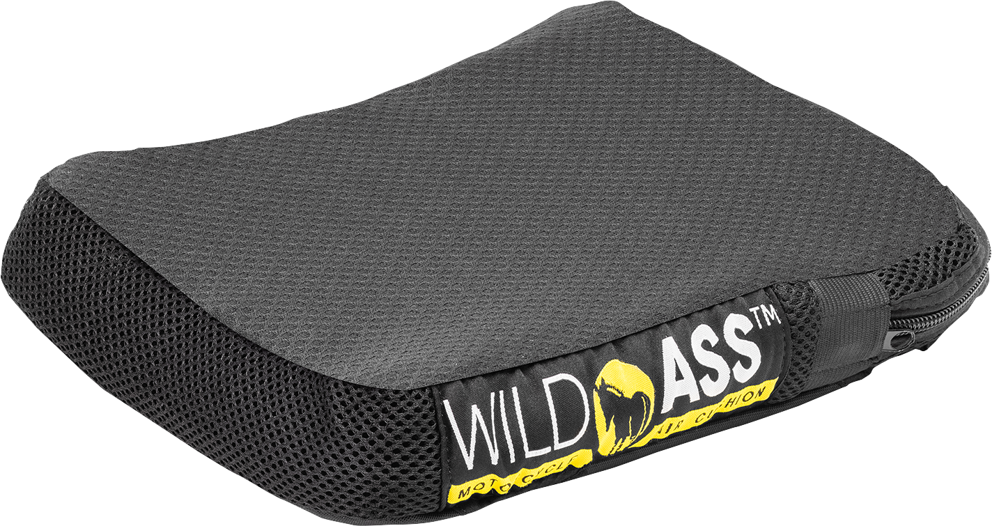 WILD ASS Cushion - Air Seat - Classic - Pillion - Black PILLION-CLASSIC