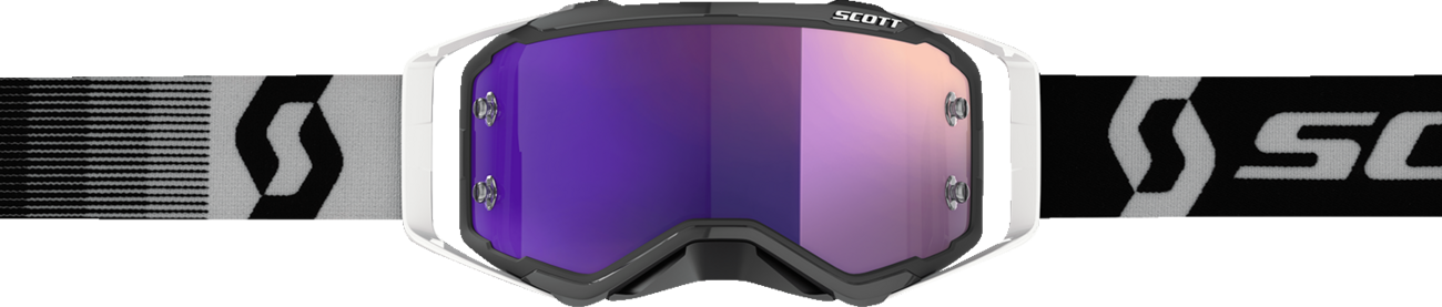 SCOTT Prospect Goggle - Premium Black/White - Purple Chrome 272821-7702281