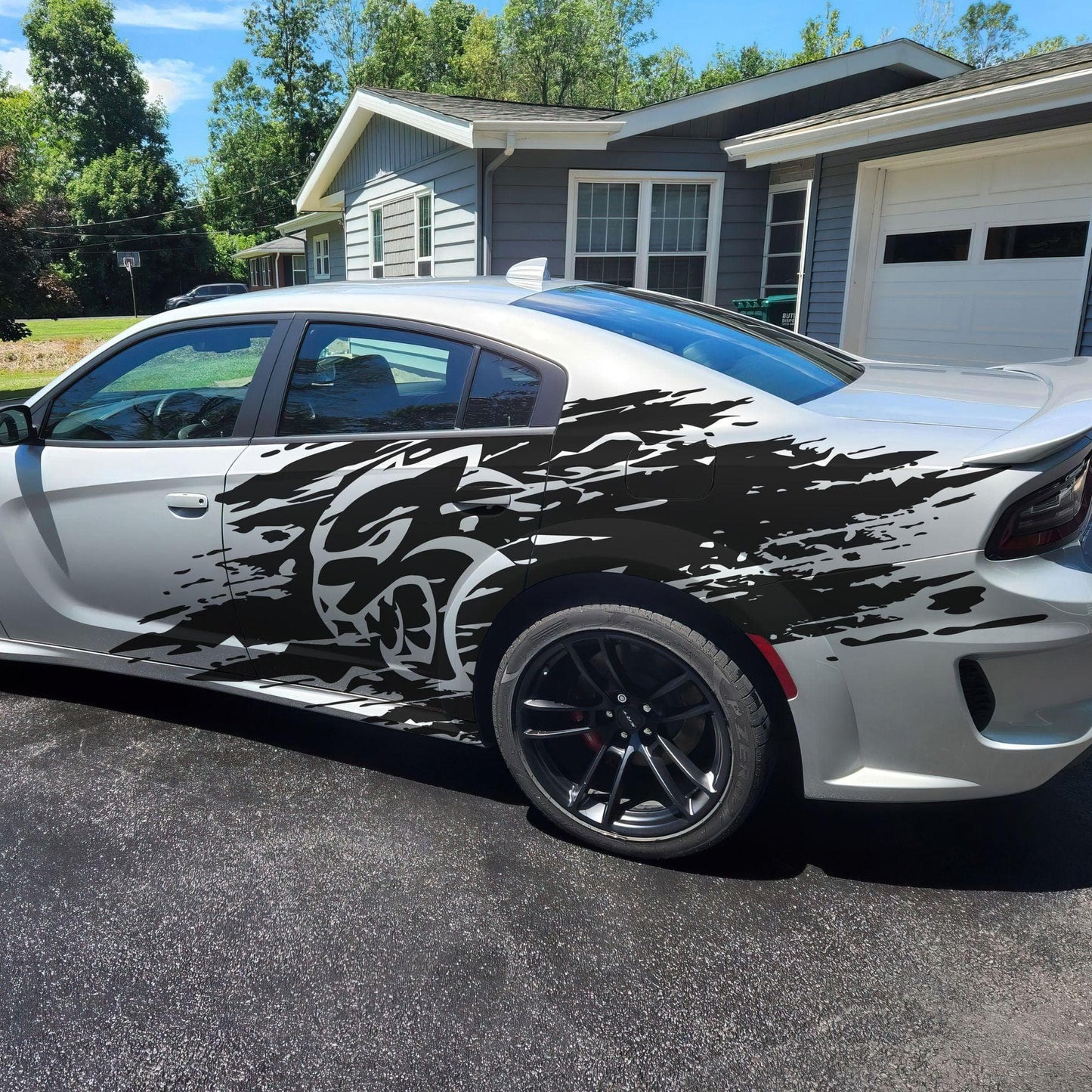 Hellcat Decal Sticker for Challenger, Charger, Durango SRT. #7003-Sup
