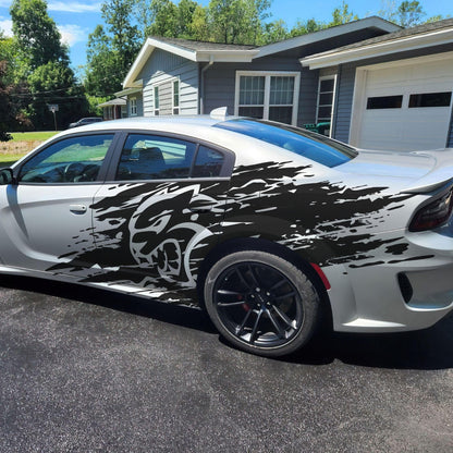 Hellcat Decal Sticker for Challenger, Charger, Durango SRT. #7003-Sup